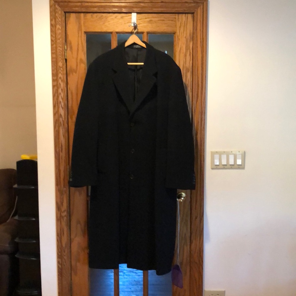 Full length cashmere coat